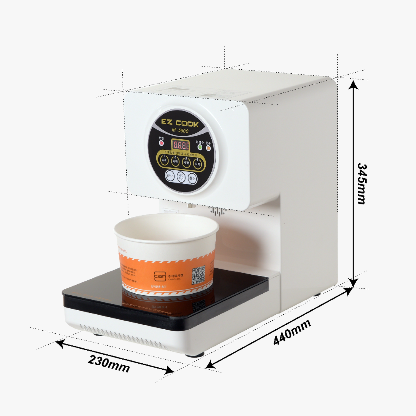 Máquina de Ramen EZ Cook IH-5600 | Máquina Automática para Preparar Ramen