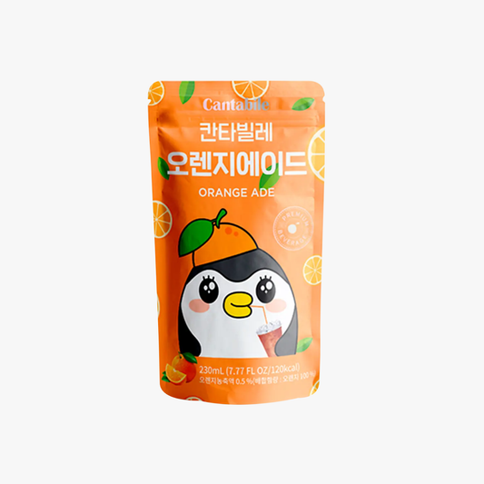 Cantabile Ade Coreano de Naranja – 230ml × 50 Unidades