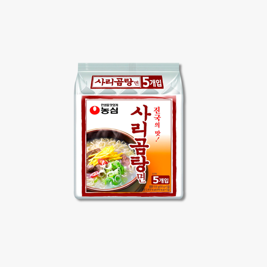 Sarigomtang Ramen Caldo Blanco Suave – 110g | Caja de 40 Unidades