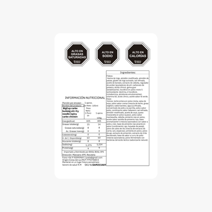 Buldak Carbonara Bokkeum Myeon en Vaso – 105g × 16 Unidades
