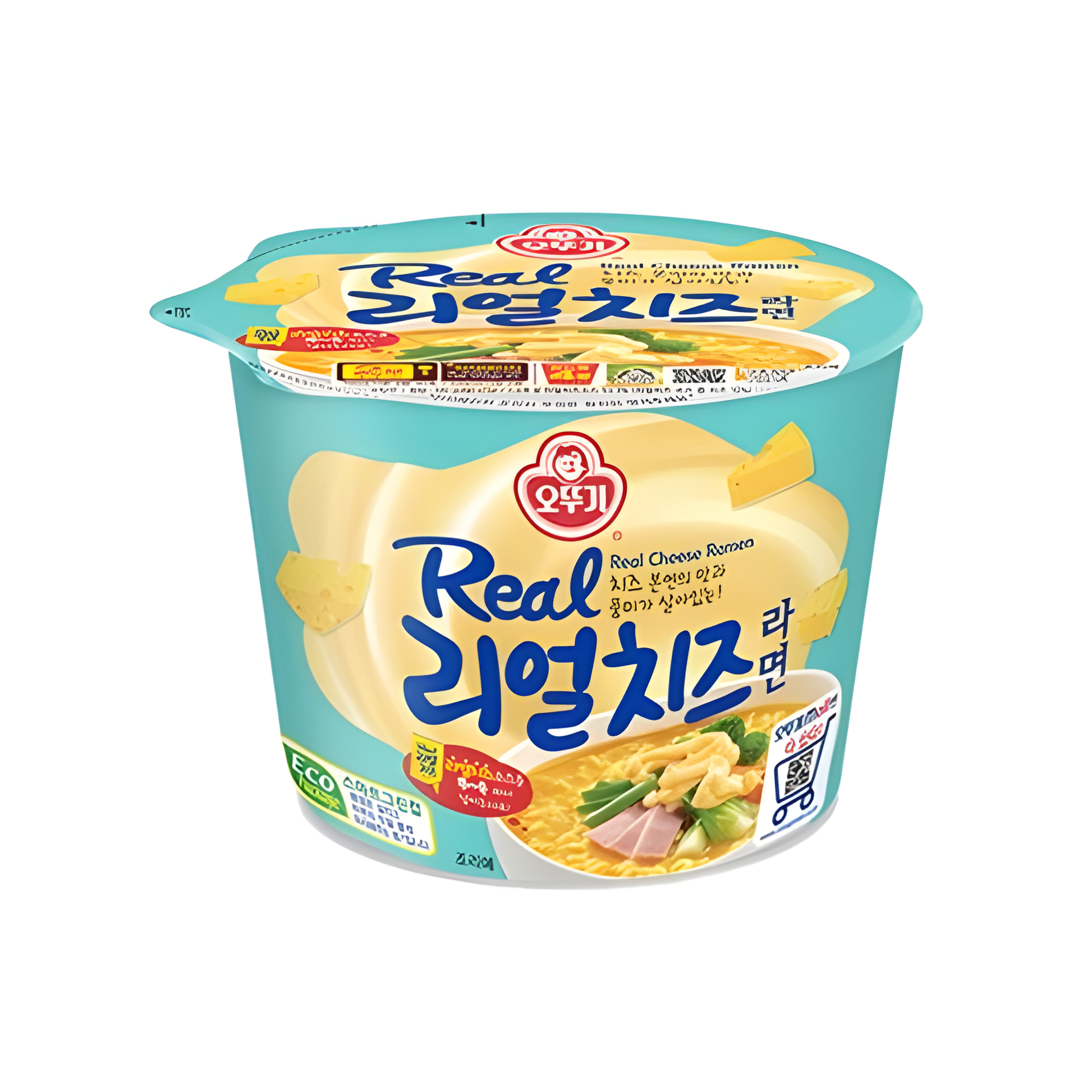 Real Cheese ramen coreano queso importado de corea vaso caja 12 unidades Bogl Bogl